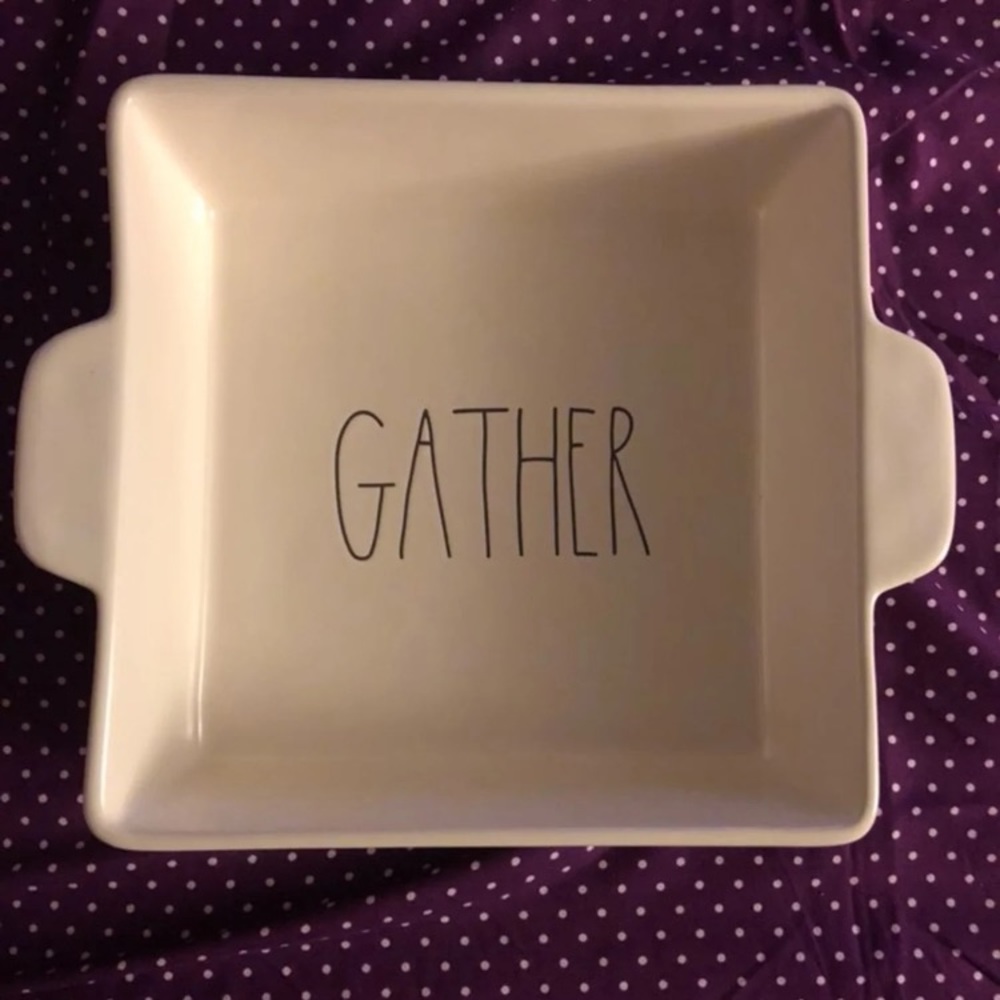 Rae Dunn “Gather” Baking Dish.